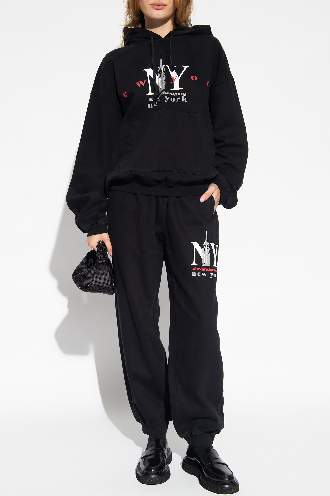 Alexander wang best sale sweatpants womens